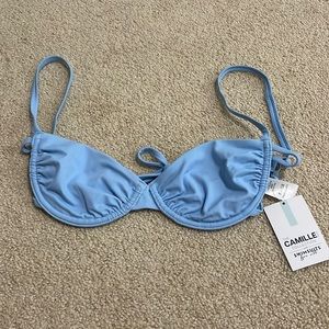 NWT Swimsuits for all by Camille Kostek bikini top